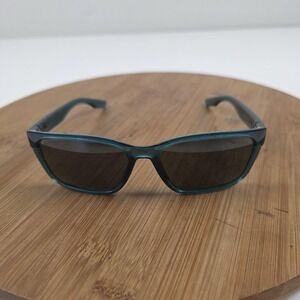 Costa Palmas Sunglasses Mens 57-17-135 Green Brown Polarized Wrap 06S9081-0757